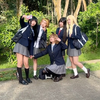 是K-ON!! 放学路上遇到轻音部了！【拍摄花絮