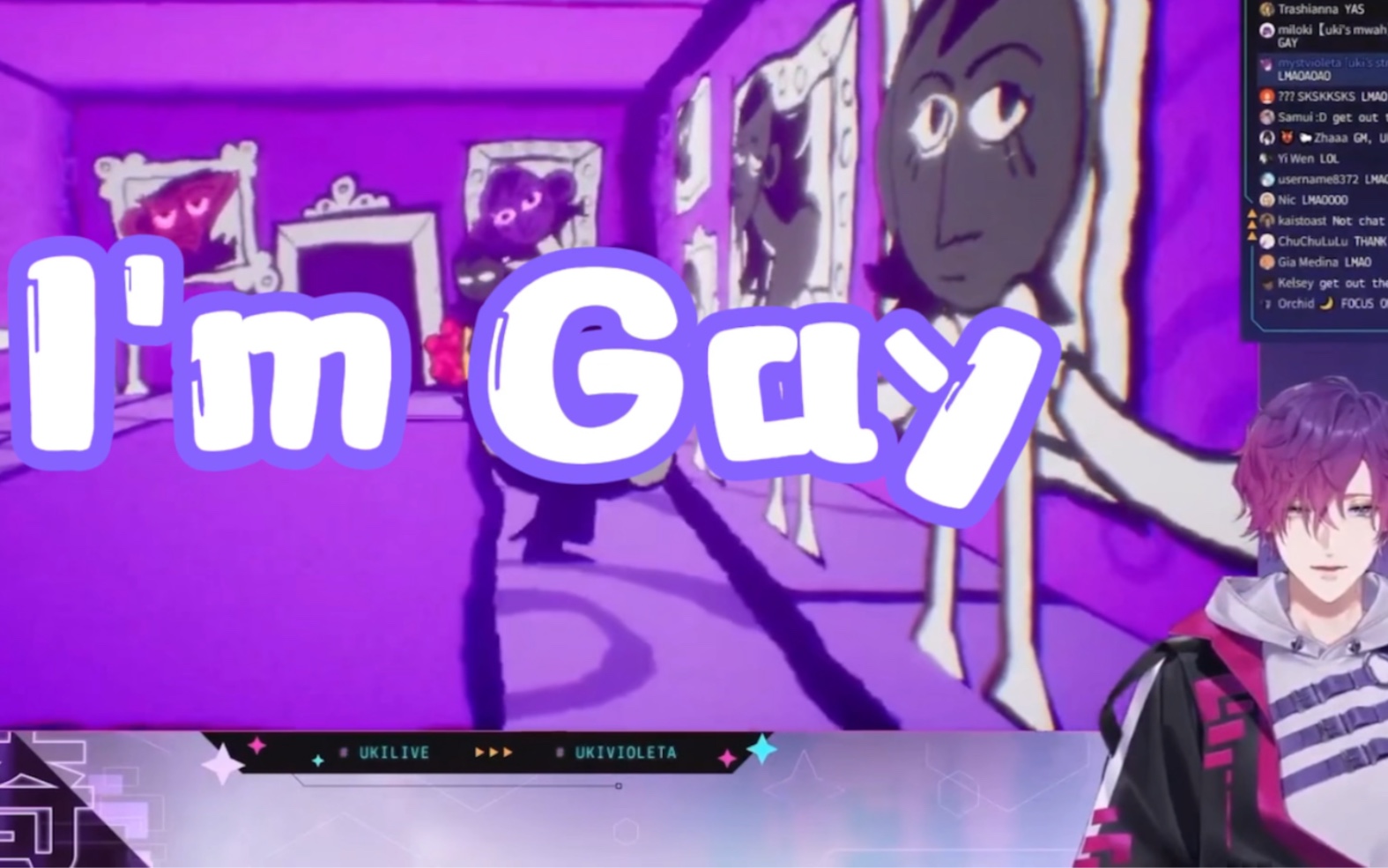 【熟切|Uki Violeta】“I'm Gay”