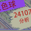 双色球24107期分析，仅个人观点，不供参考(祝君好运