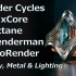 iBlender中文版插件LuxCore教程Blender Fantasy Ring 渲染比较 | Cycles vs 