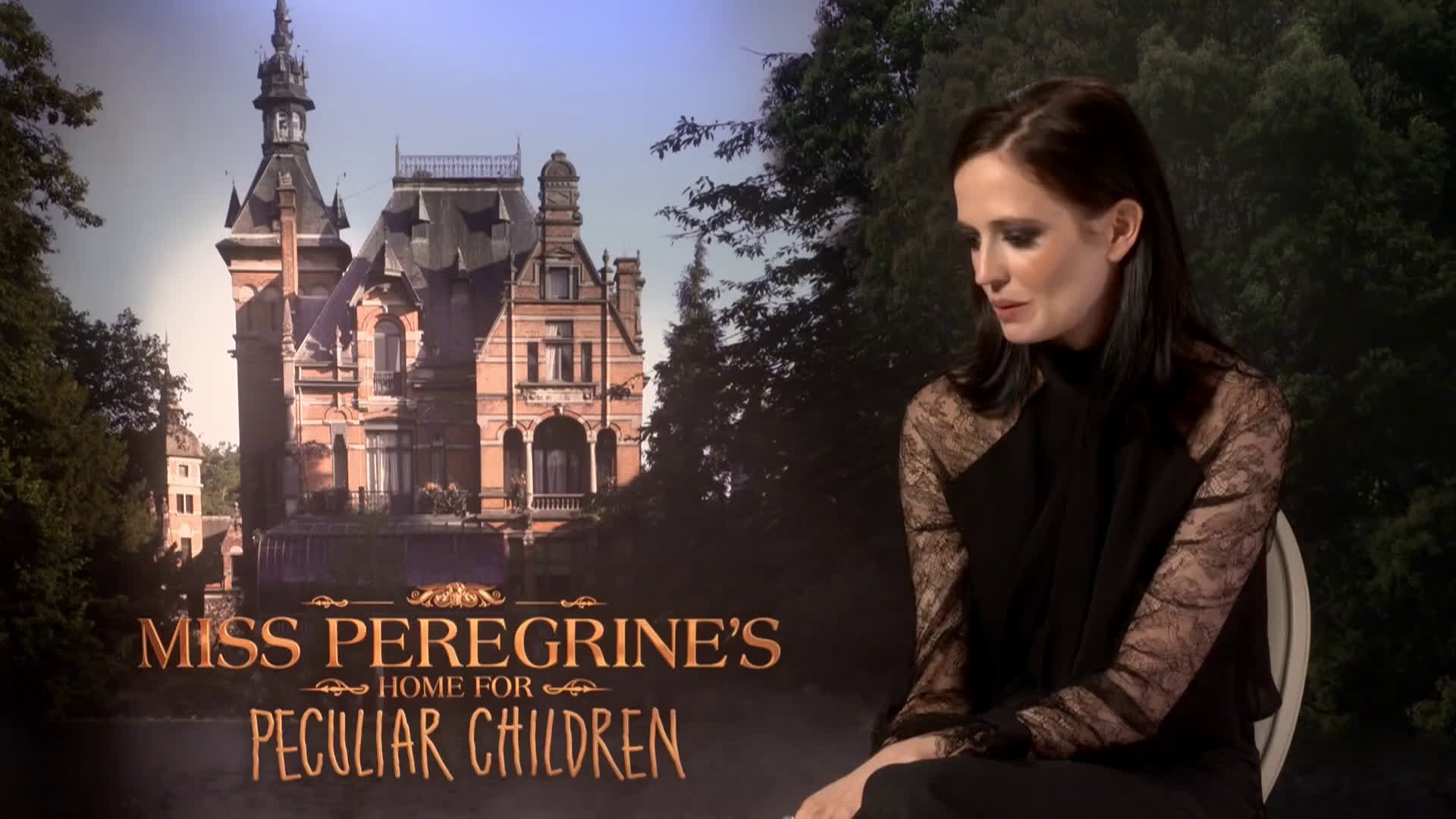 eva green interview-becoming a bird for miss peregrine.