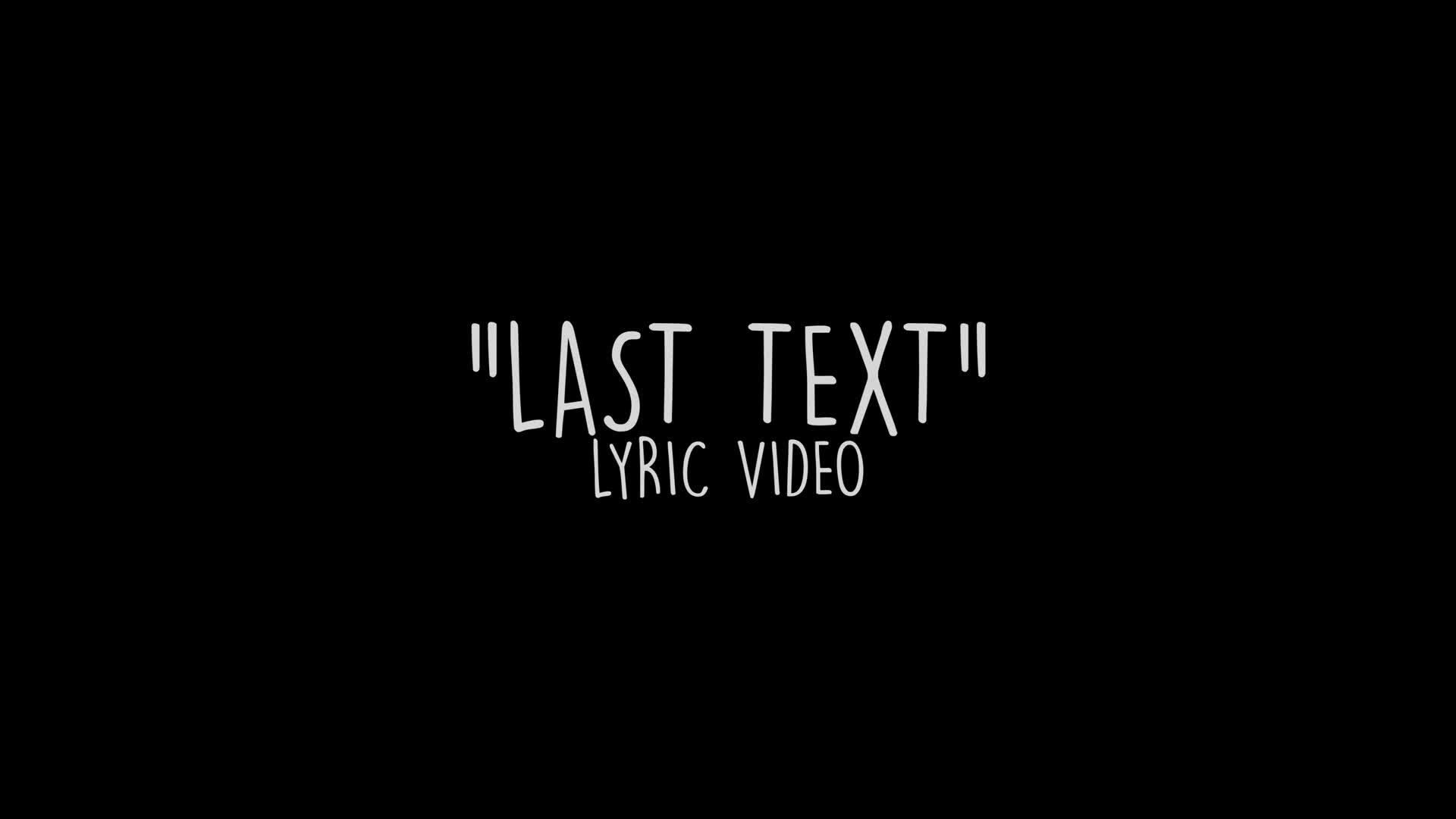 jacob sartorius - last text (official lyric video