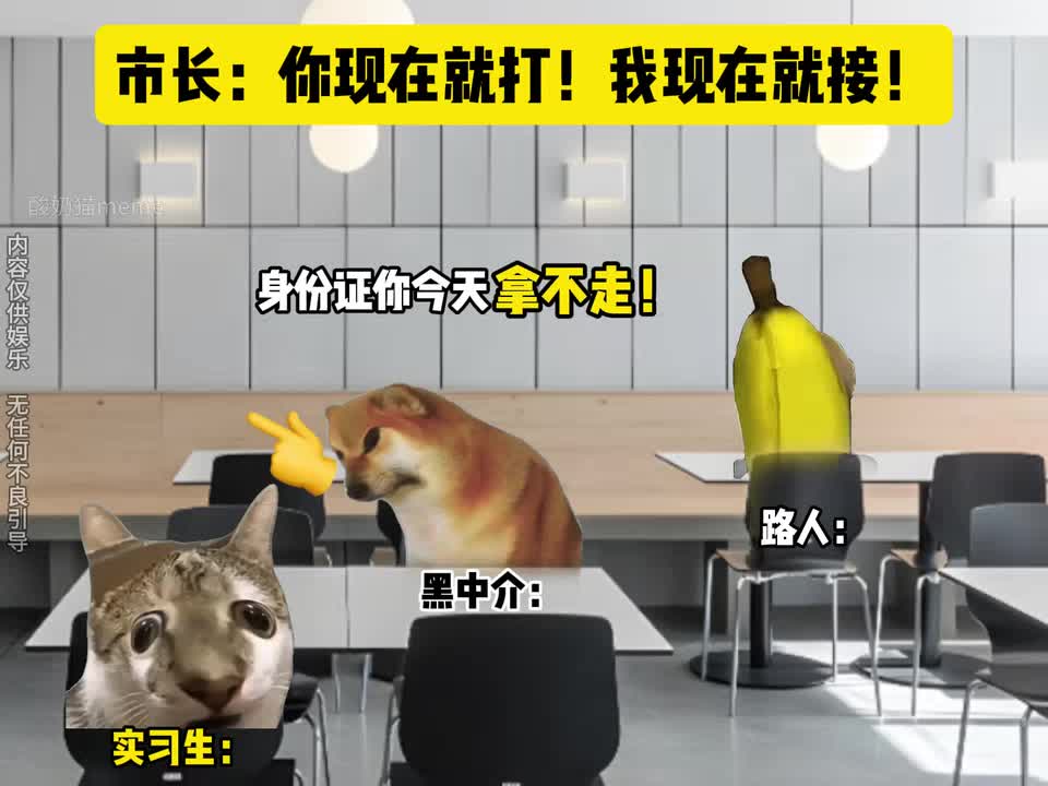 市长：你现在就打！我现在就接！