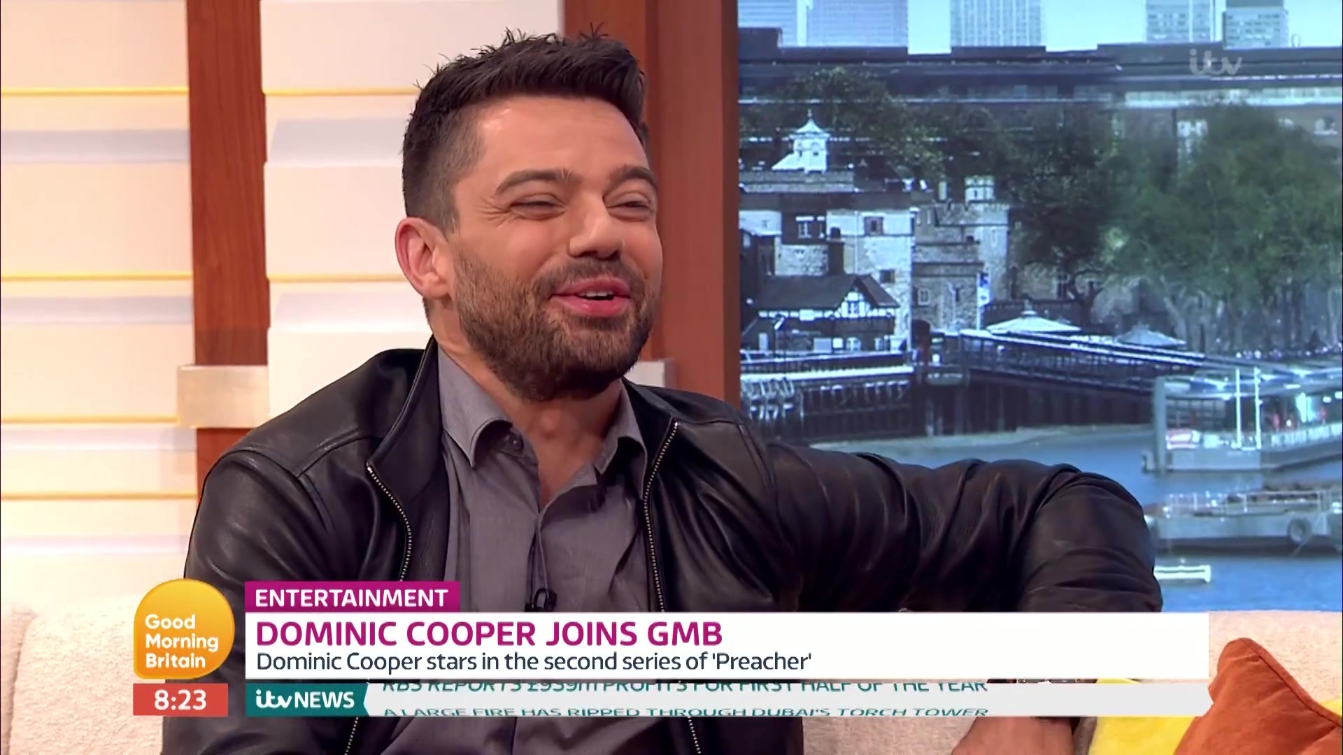 dominic cooper reveals his dream superpower!