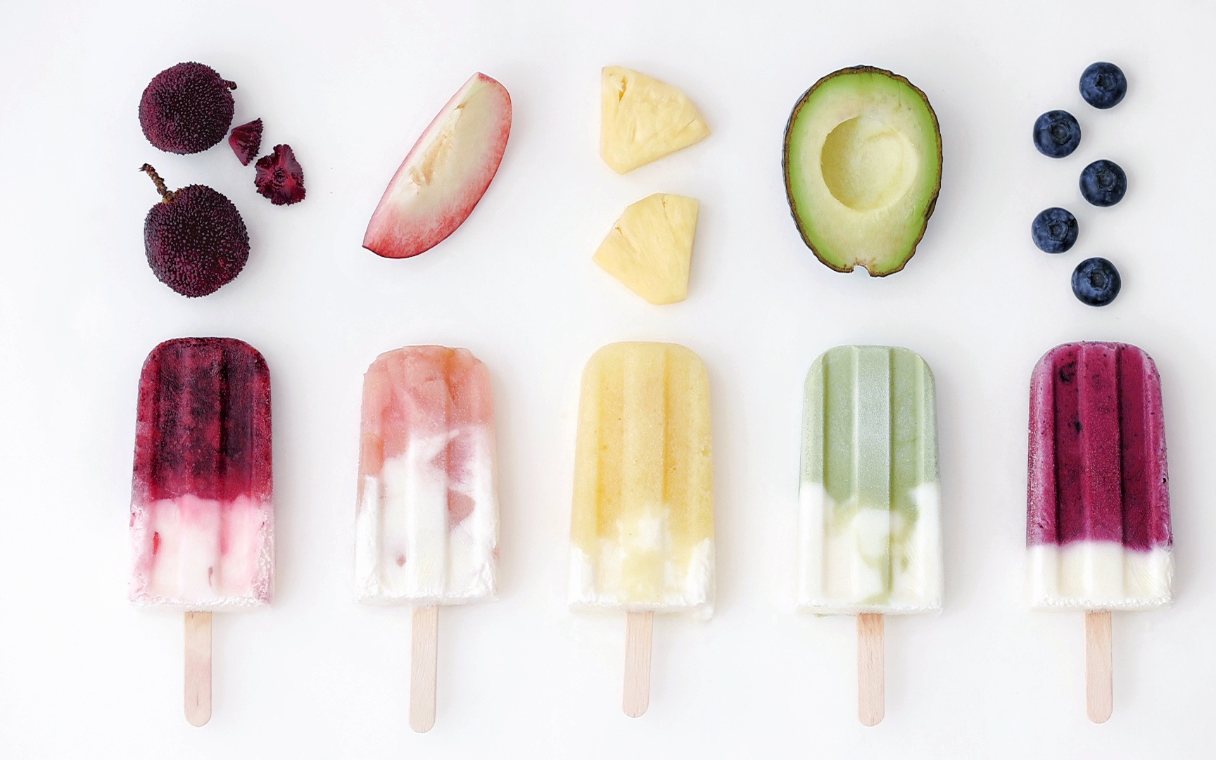 五款水果冰棍 | 简单易get，清爽过夏天