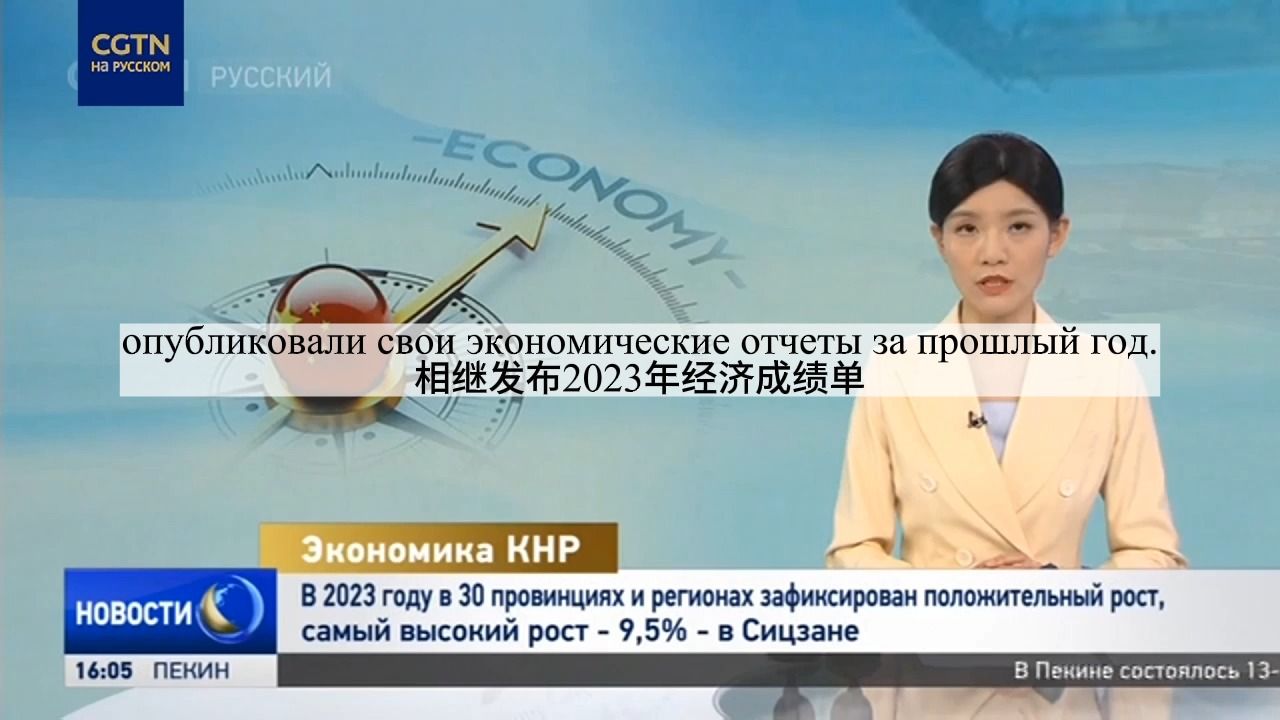 俄语新闻精听46_2023年经济成绩单 экономический отчет на 2023 год