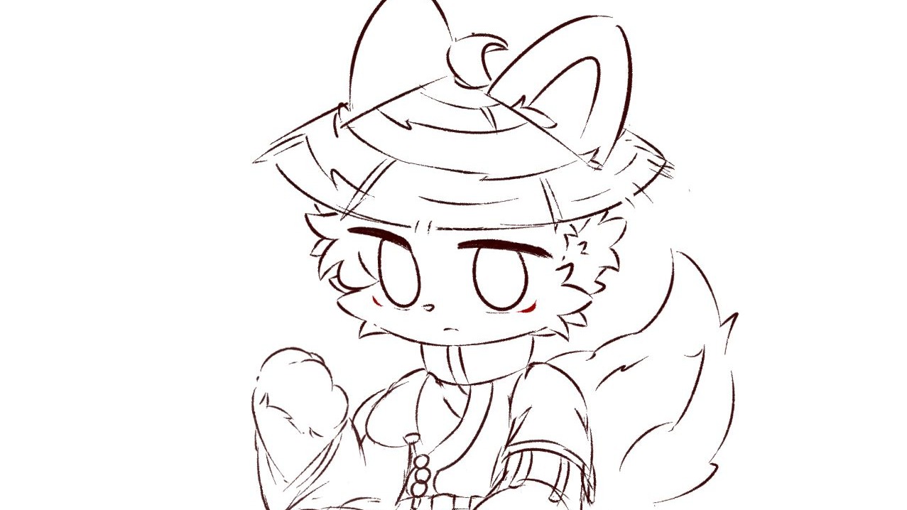 [兽设/绘画]黑兽-戌-魁首(大雾)