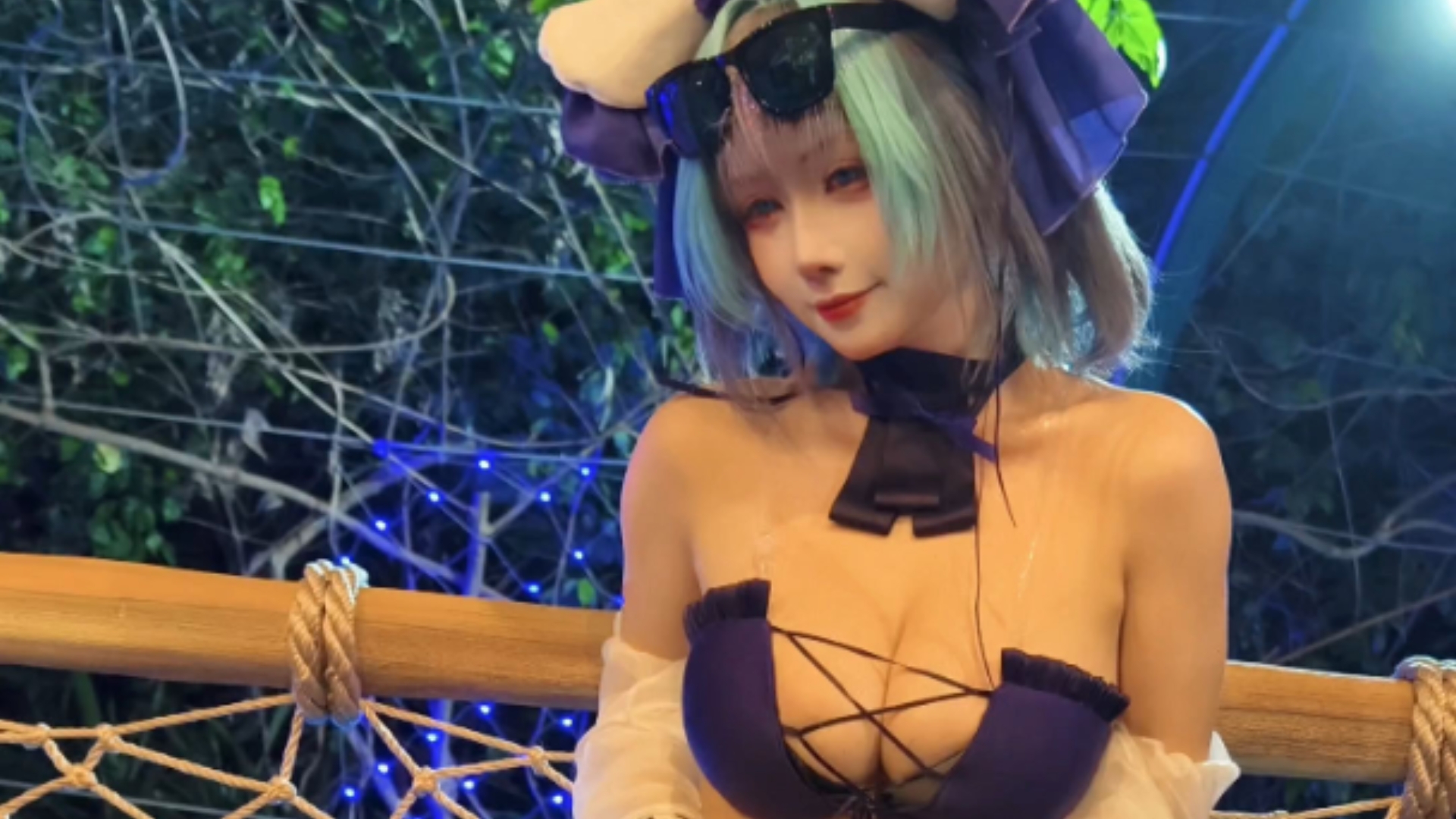 长隆水上乐园夏水礼修修猫ww柴郡cos