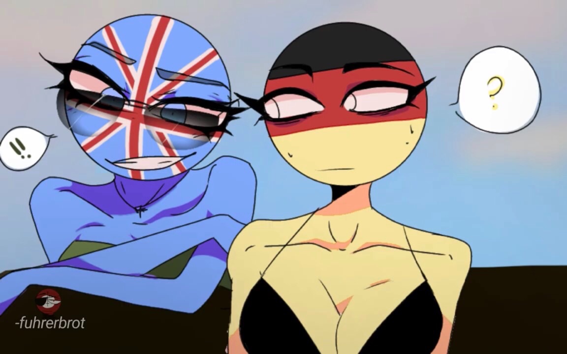 I think Russia likes you (countryhumans animatic) （含俄德）