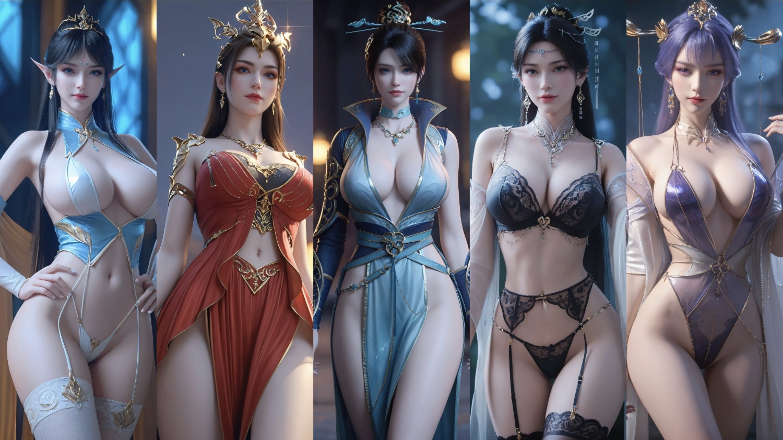 国漫女神T台秀²