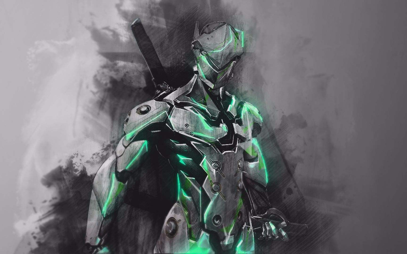 overwatch/沃斯卡娅工业区/菜鸡源氏的亮眼表现(雾)