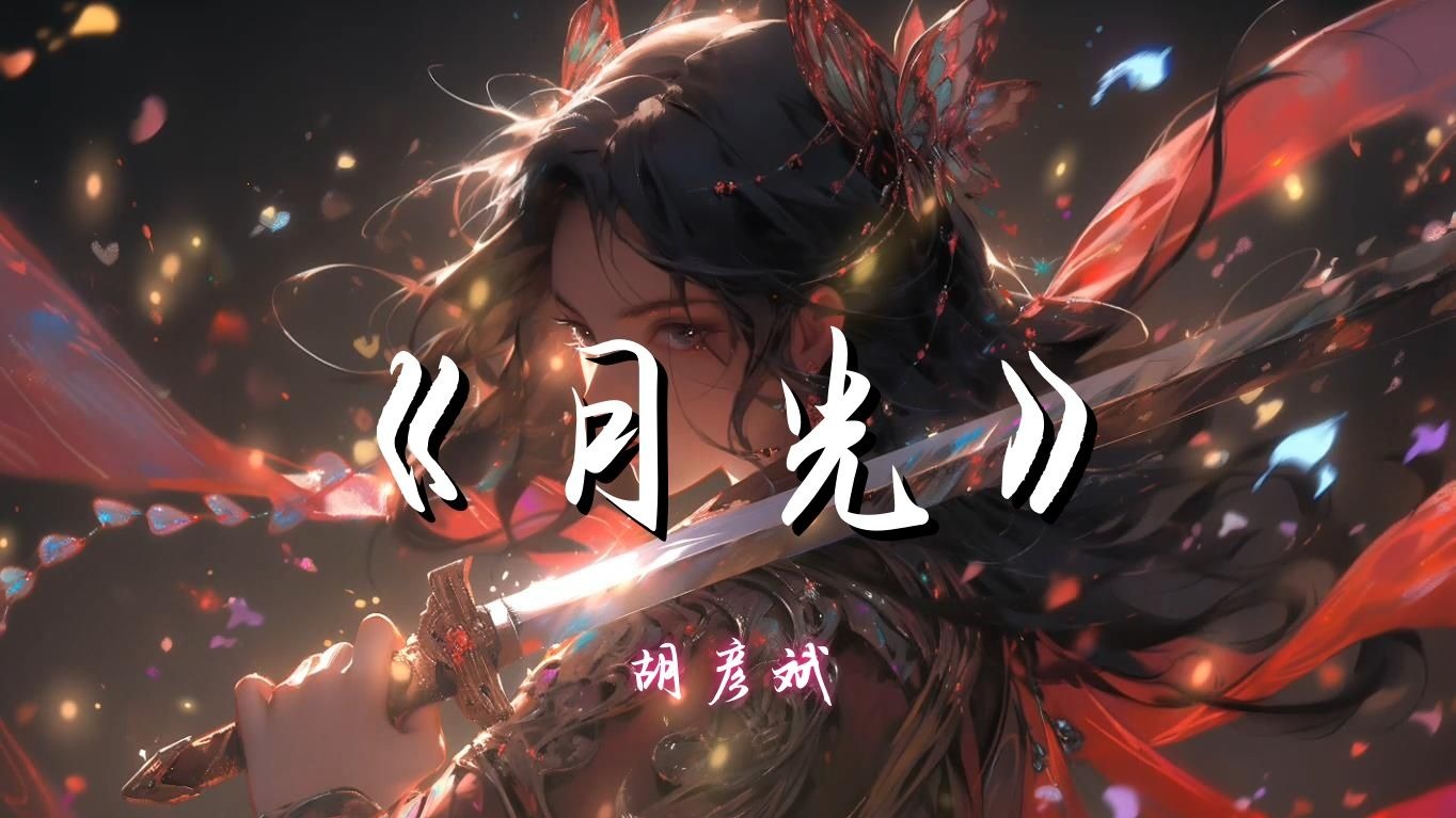 【循环单曲】《月光》胡彦斌 - 过情关 谁敢闯 望明月 心悲凉 千古恨 轮回尝 眼一闭 谁最狂 这世道的无常 注定敢爱的人一生伤