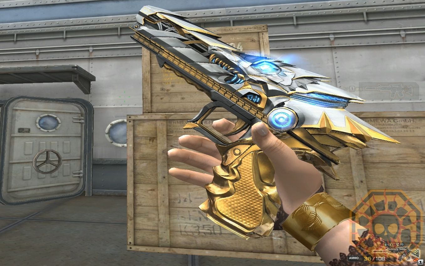 cf穿越火线国服守m4a1猎神glock18c猎神m4a1sironwolfglock18ciron