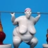 外国一位动画师制作的减肥动画，吃进去的都是妥妥的肥肉啊。扎心了……