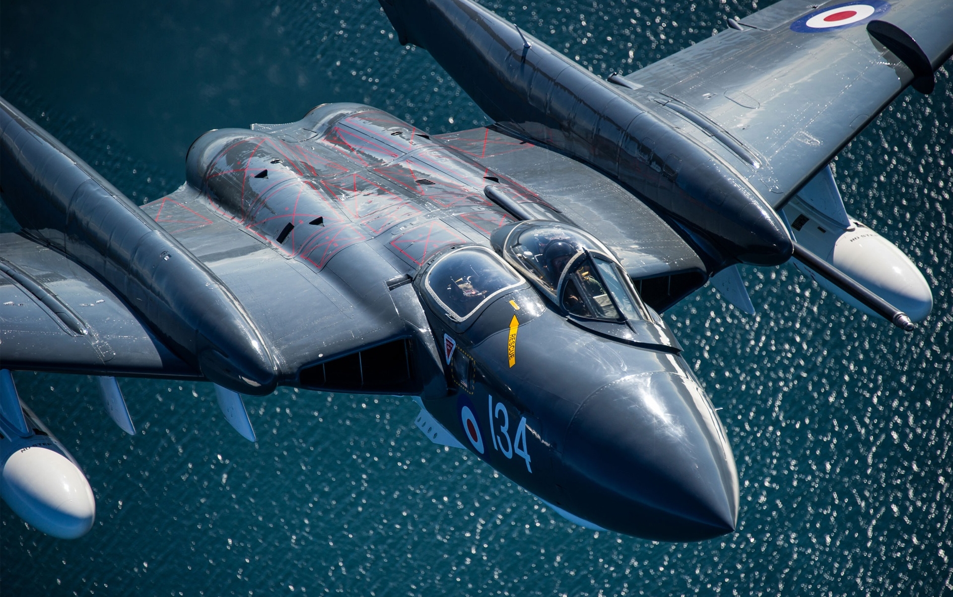 可能是世界上最帅的喷气式战斗机 - 海雌狐战斗机