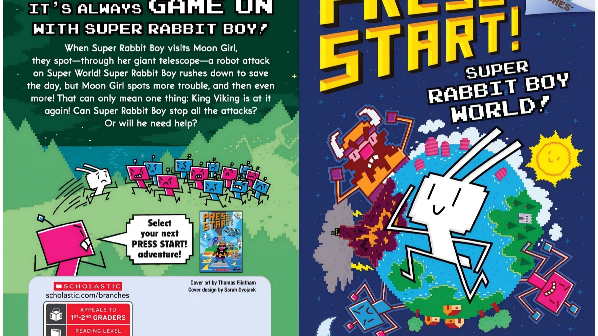 【双语字幕】方块兔12 超级兔子男孩的世界