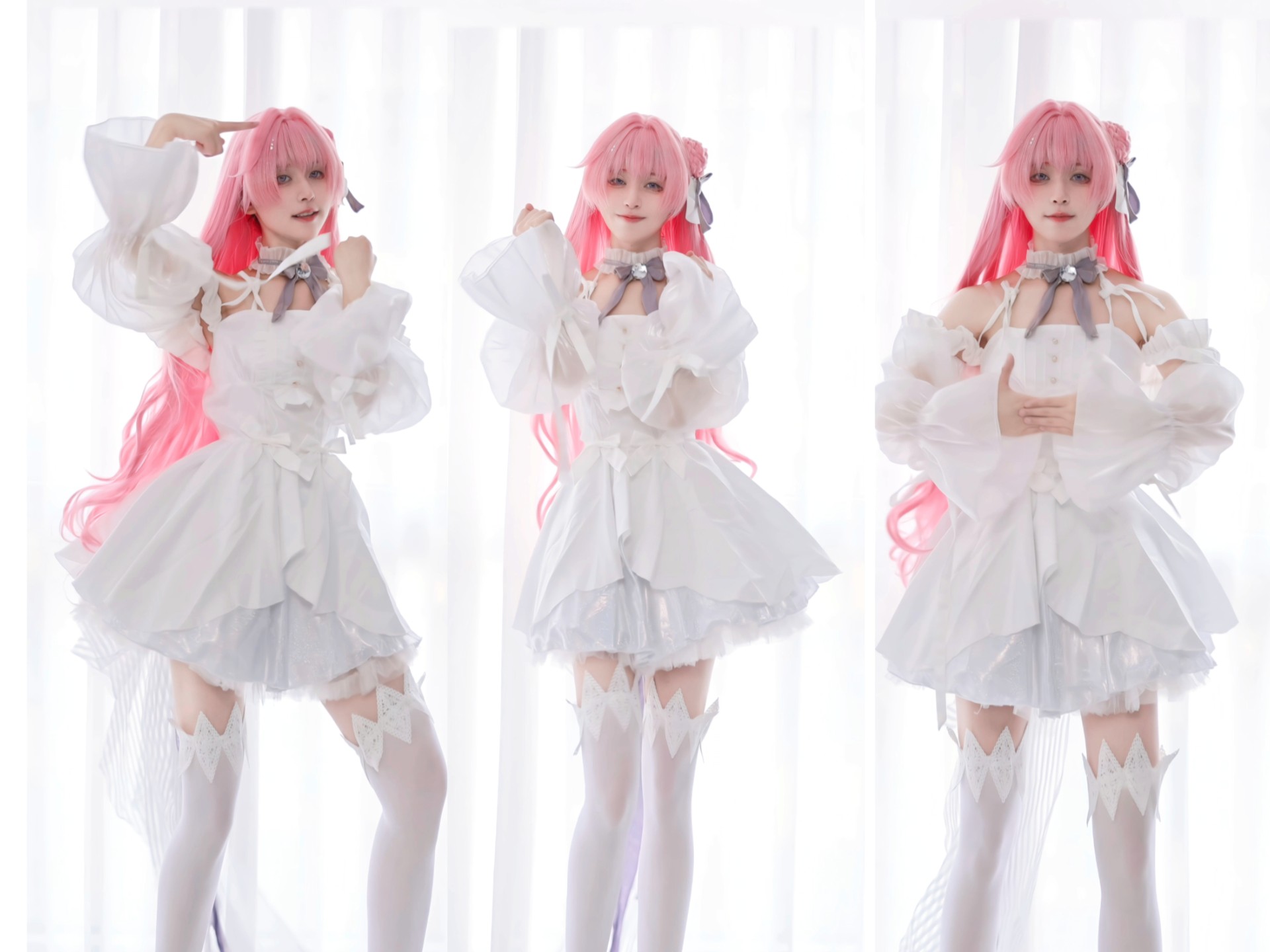 【温】❤️头发越粉！打人越狠！❤️heart111心动❤️挑战！桃乐丝cos