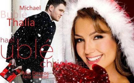 michael buble ft. thalia - feliz navidad