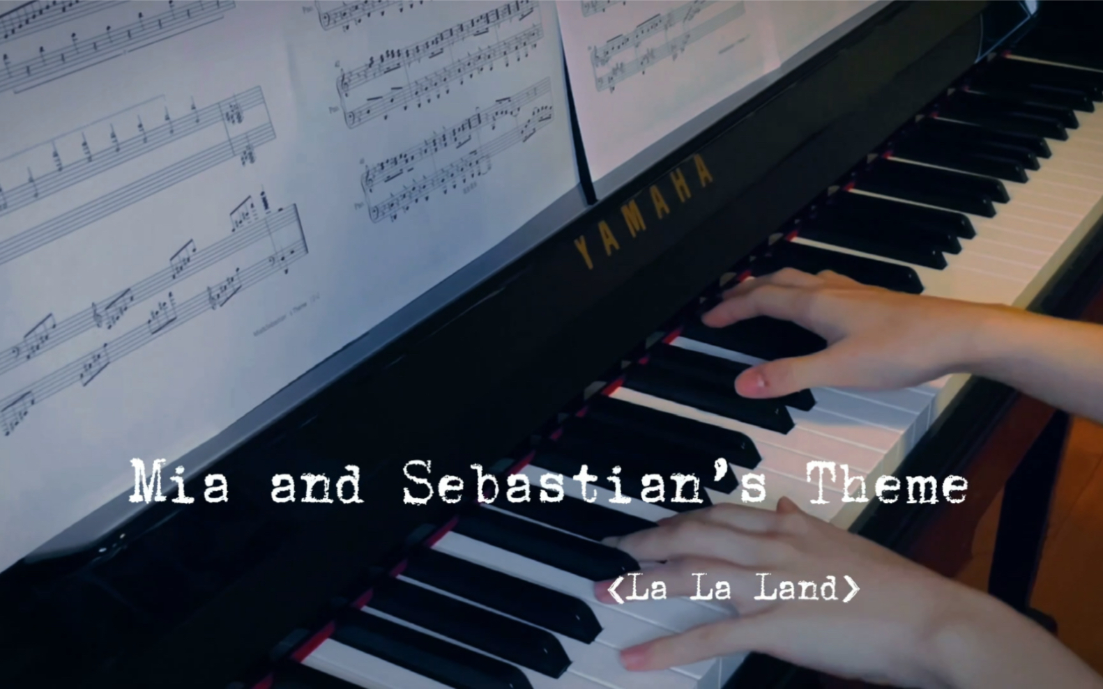 miaandsebastiansthemelalaland爱乐之城钢琴弹奏part1