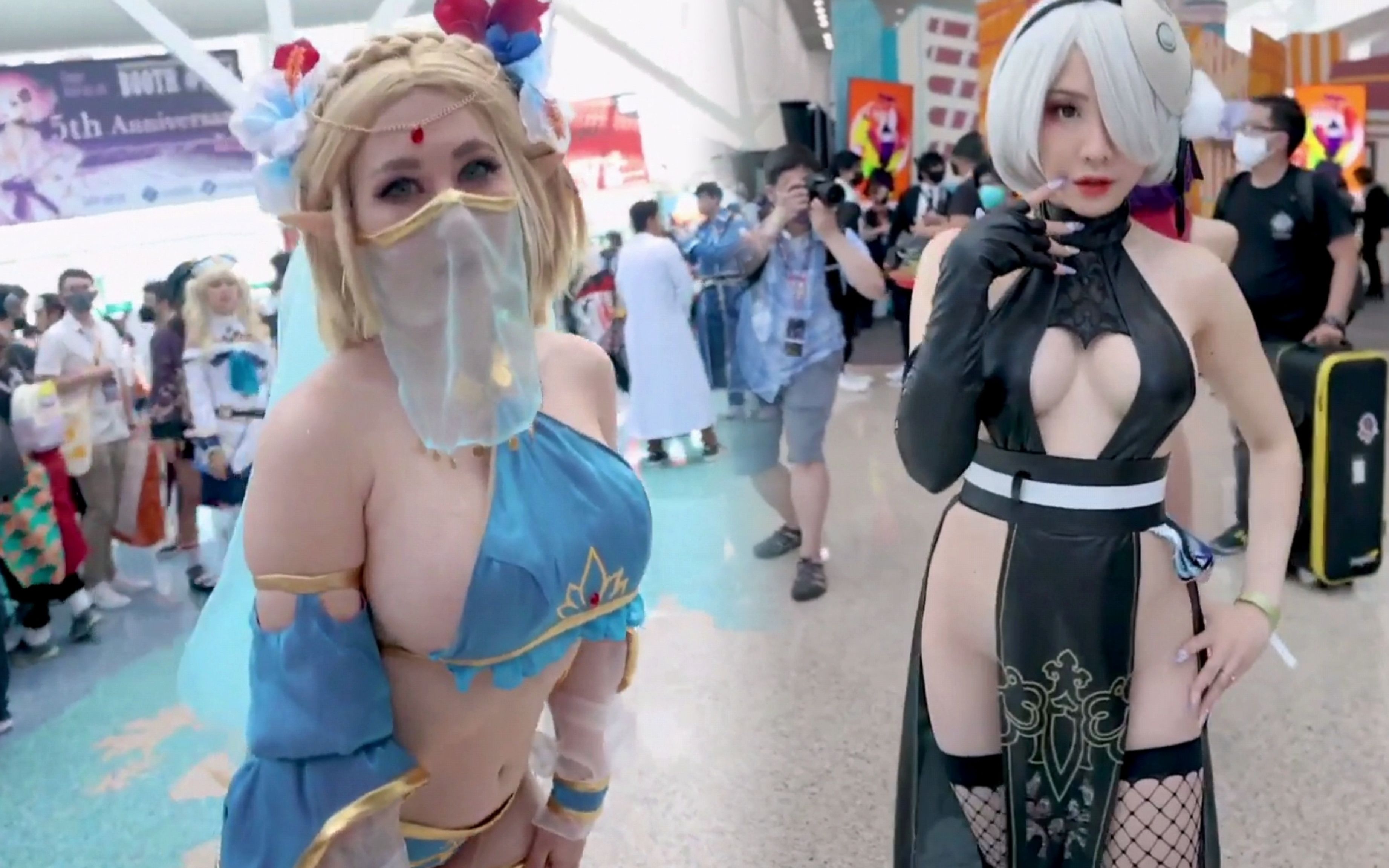 Los Angeles Convention Center Comic Expo Save the Date Moment