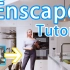 白天厨房 | 如何使用 Enscape 2.7.1做出逼真的渲染 | SKETCHUP