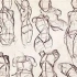 【绘画搬运】mikeymegamega 如何画人体动态，人体基本体块构成（人体基础教程！！）