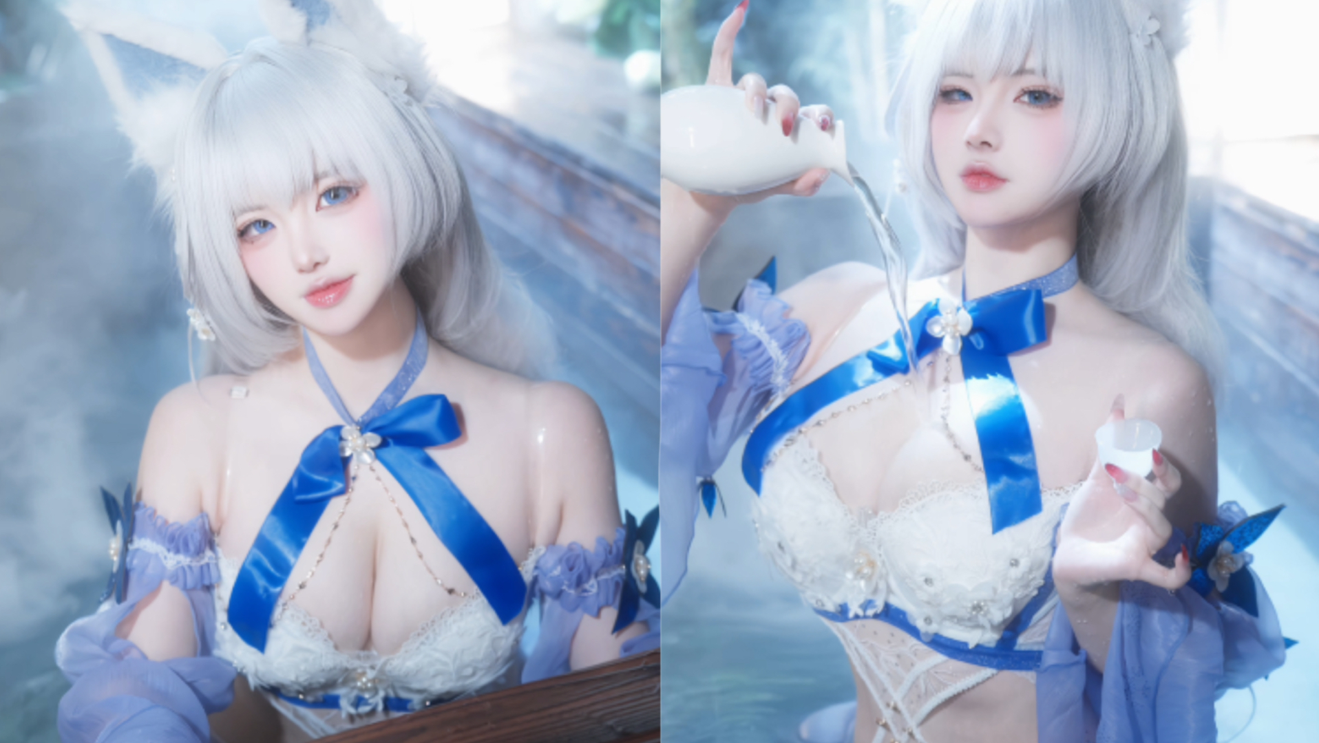 【信浓泳装】与指挥官共浴