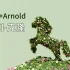C4D阿诺德渲染器教程Arnold散列克隆效果植物花I创意复杂绿色环保未来场景海报教学视频简单入门