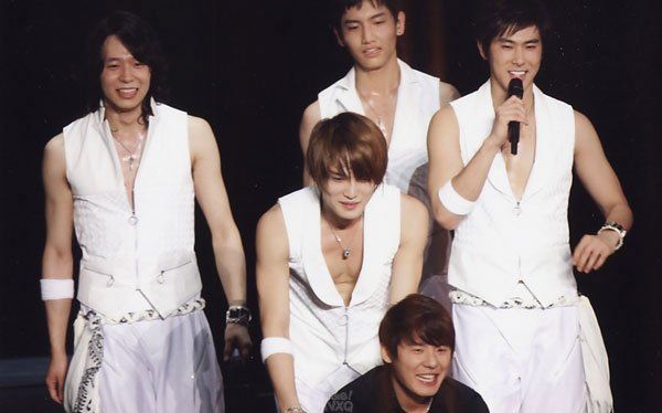 东方神起五人 日本四巡