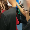 男子地铁上猥亵女子将近15分钟，正义哥将其拽开，视频画面曝光