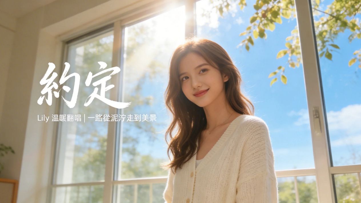 听完想谈恋爱了... ☀️ Lily治愈系翻唱周蕙《约定》：一路从泥泞走到美景，习惯在彼此眼中找勇气