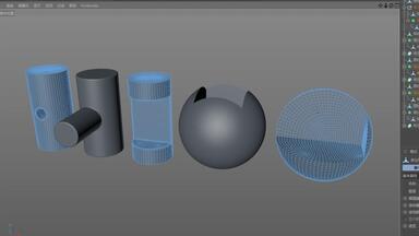C4D四边形网格模型<em class="keyword">重拓扑插件</em>