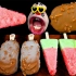 【韩国吃播RealMouth】西瓜?冰淇淋和万能巧克力?冰淇淋