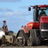 德国大型土地深耕机械，这拖拉机马力真带劲，挖地三尺就靠它了！