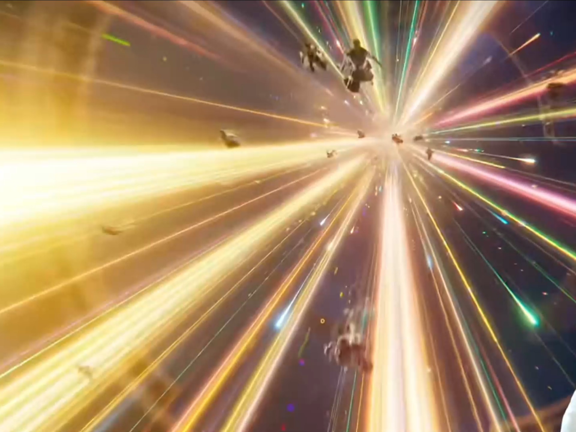 【ae教程】炫彩射线制作