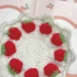 【小草莓杯垫】（下）毛线杯垫碗垫隔热垫手工DIY 礼物ins风可爱 编织钩织视频新手教程简单