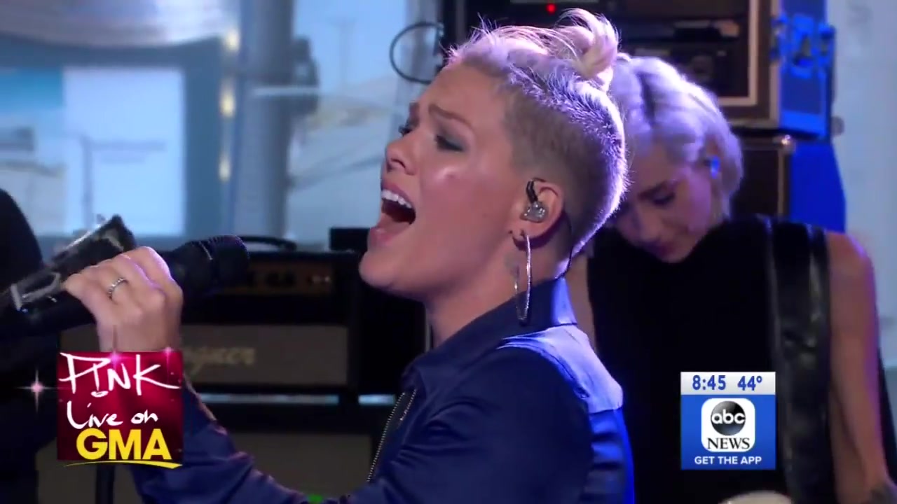 nk - what about us - live (gma)