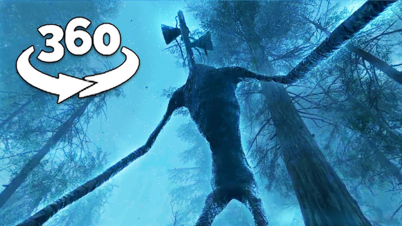 【360°VR】迷雾森林：警笛头正追杀你！