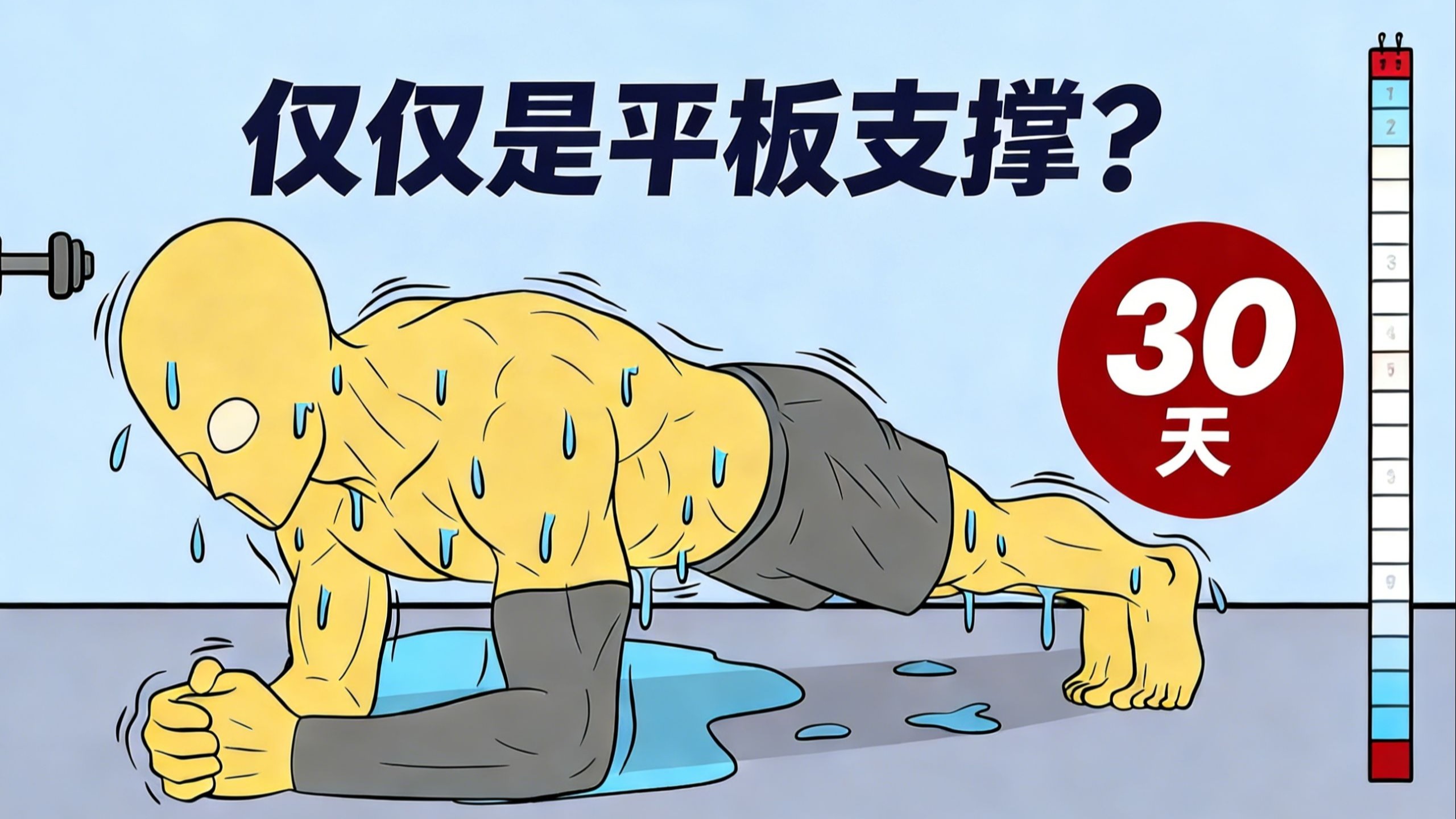 亲身实测：30天平板支撑改变了什么