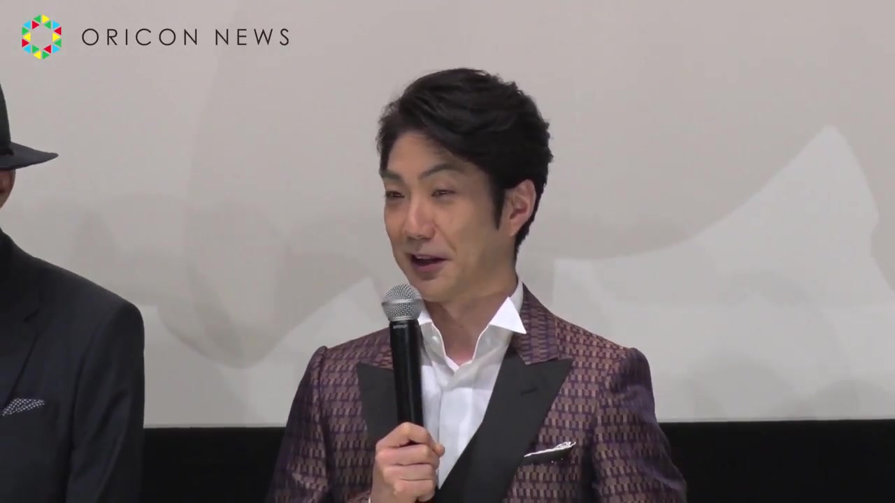 皇家同花顺映画花戦さ初日舞台挨拶合集野村万斋佐藤浩市中井贵一佐佐