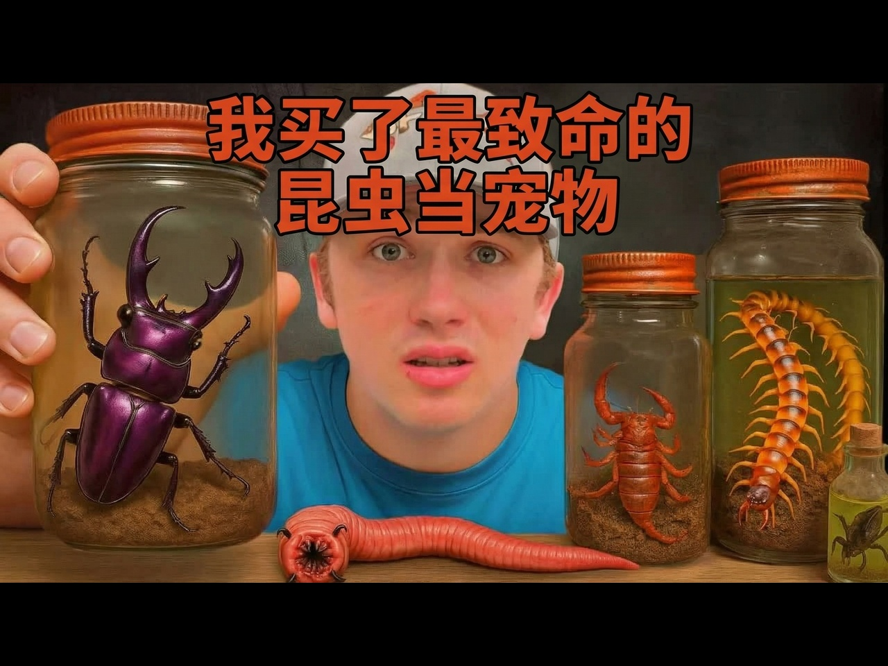 【中配】我买了最致命的昆虫（当宠物） - Bass fishing Productions