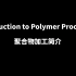 聚合物加工简介|Introduction to Polymer Processing（中英字幕）