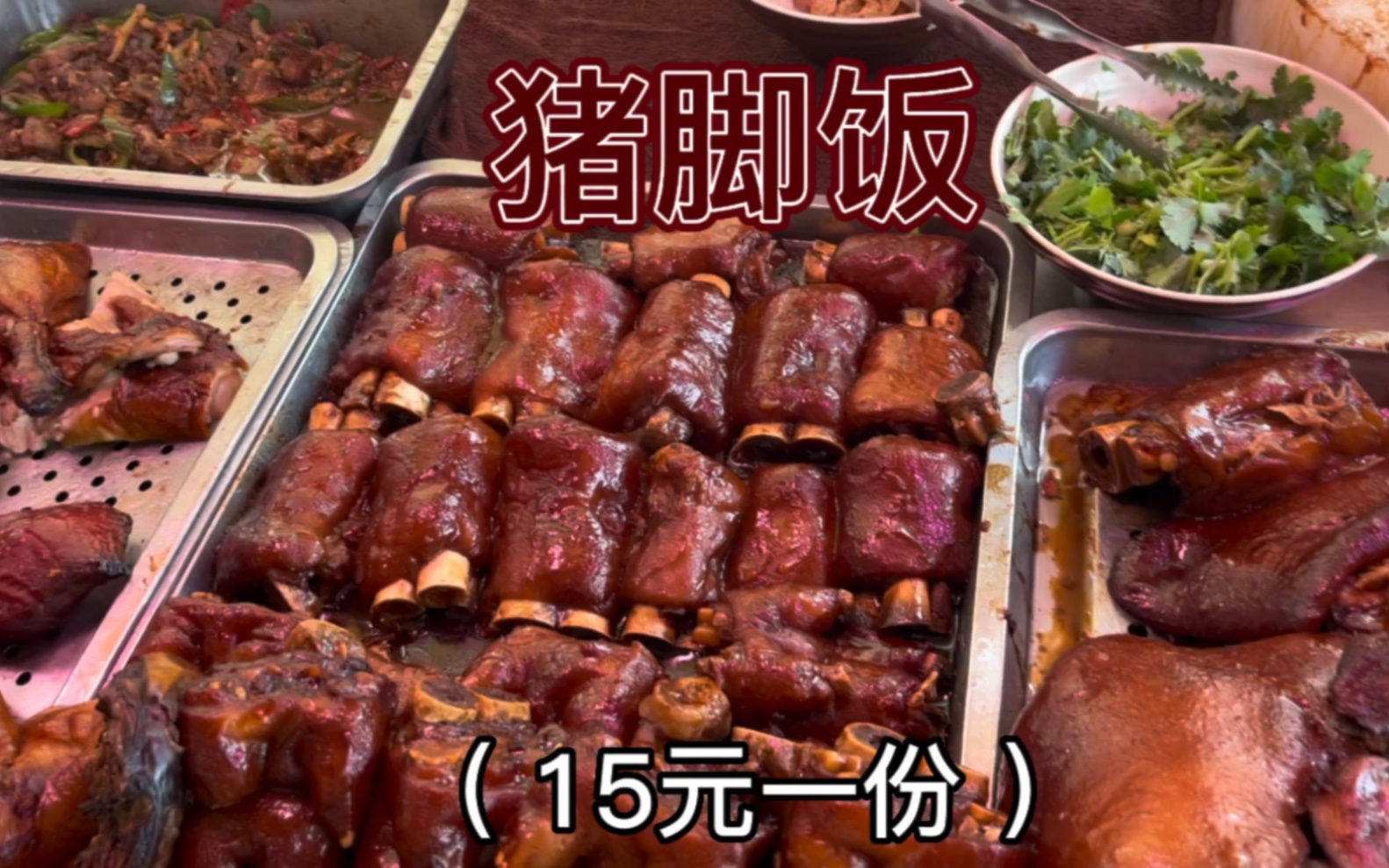 在广东有吃不完的猪脚饭