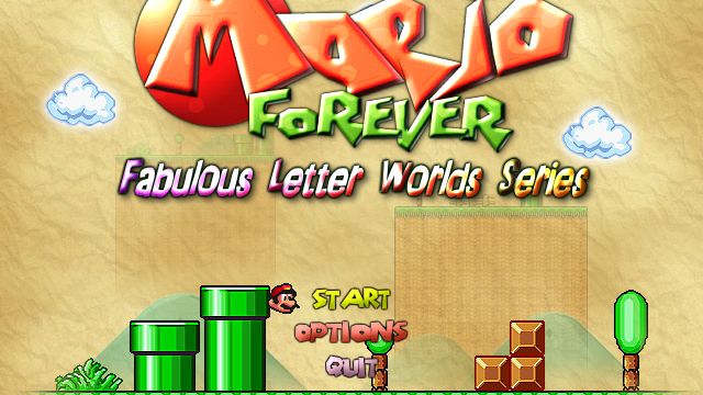 Mario Forever Fabulous Letter Worlds Series Completed Video World A