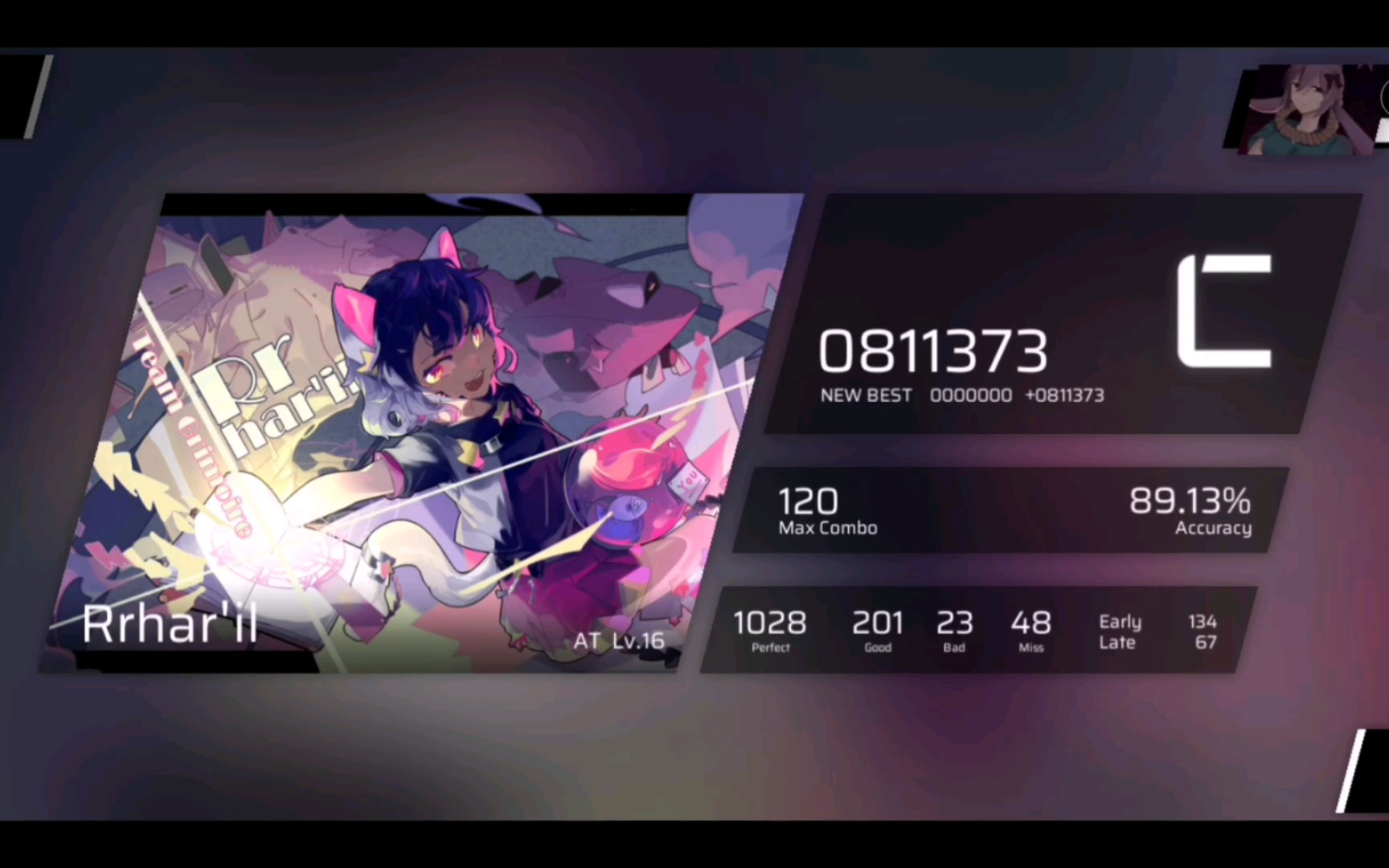 活动作品phigros烂活新魔王曲初见乱糊81w