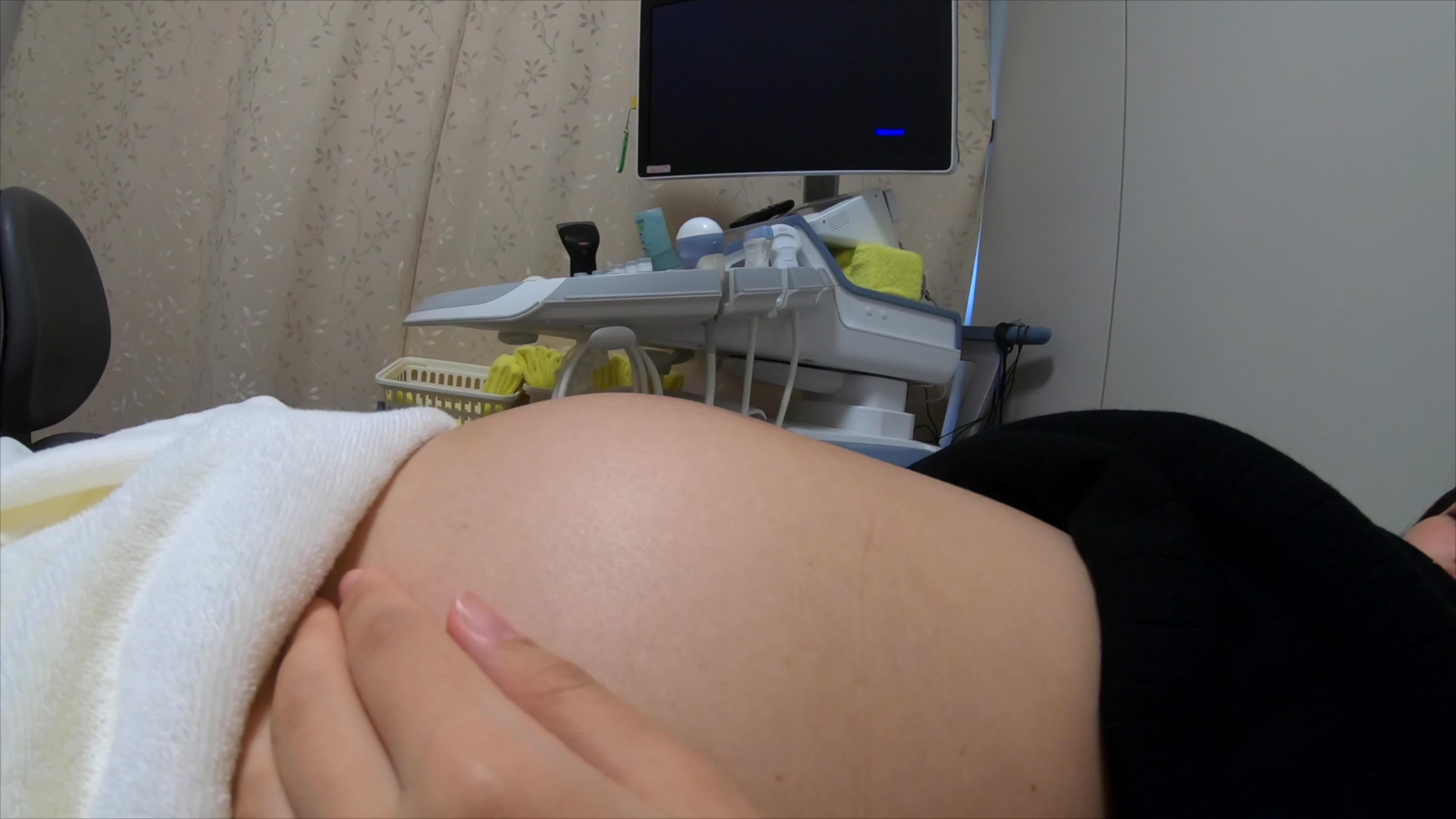 日本老婆怀孕了7个月 日本孕妇体检VLOG