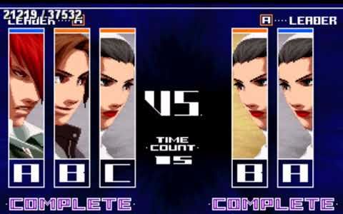 【tas】拳皇2003三神器队8分钟通关最高难度电脑