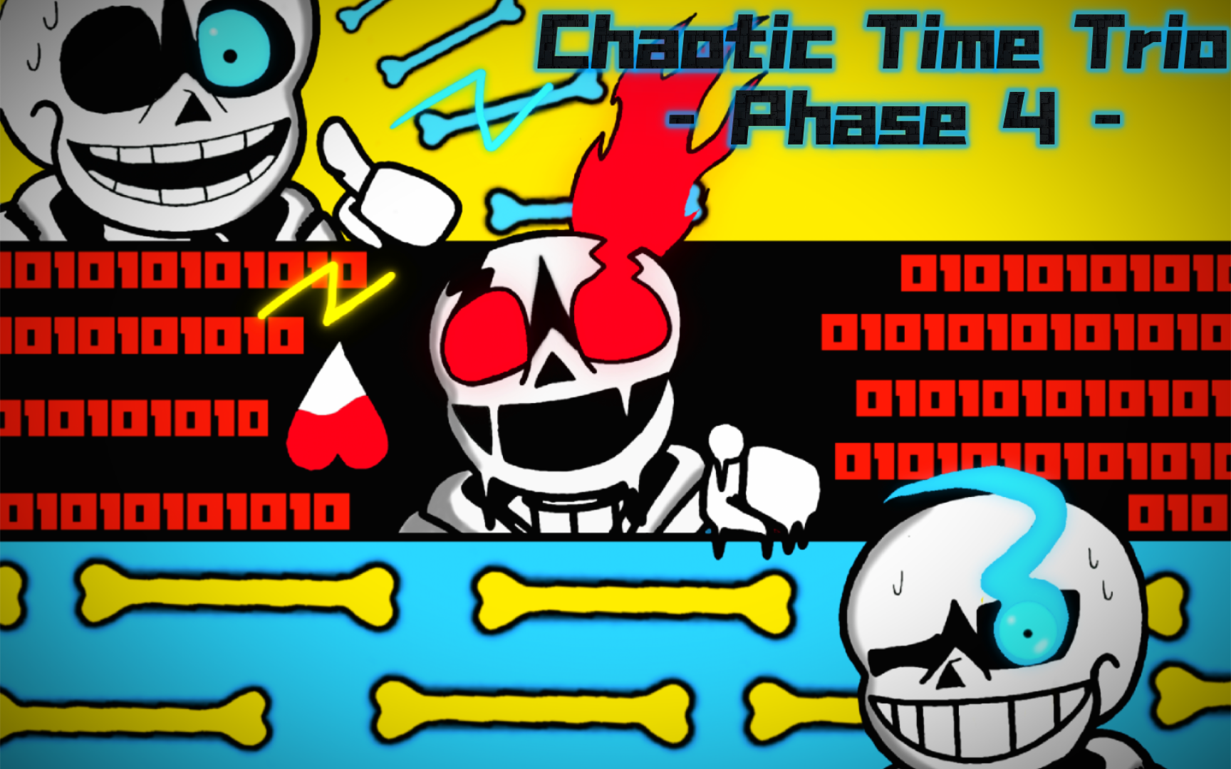 个人最高技术力!【Chaotic Time Trio】(三重混沌时光)-Phase 4- 全剧情绘画“永别了，孩子”