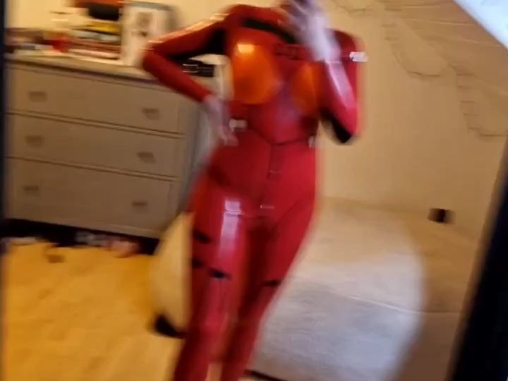 Akira's new battle suit on display