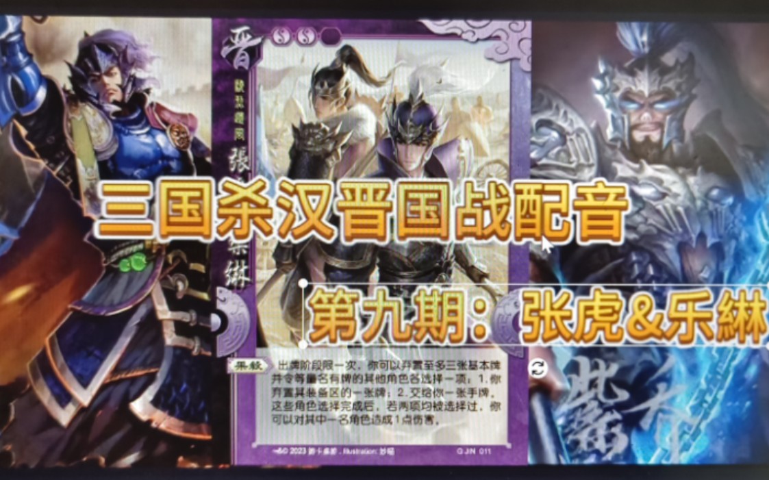 #9【汉晋国战配音】动如霹雳，威震敌酋&才经世务，干用之绩（张虎&乐綝、石苞）